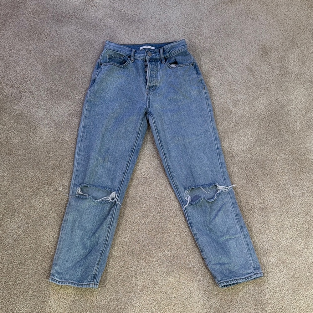 Pacsun Classic Blue Distressed Women's Jeans